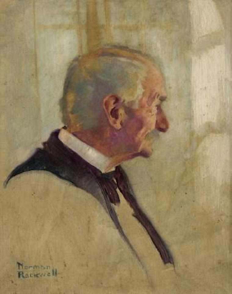 Portrait in Profile by Norman Rockwell
