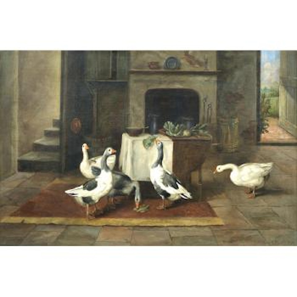 The intruders by Edgar Hunt