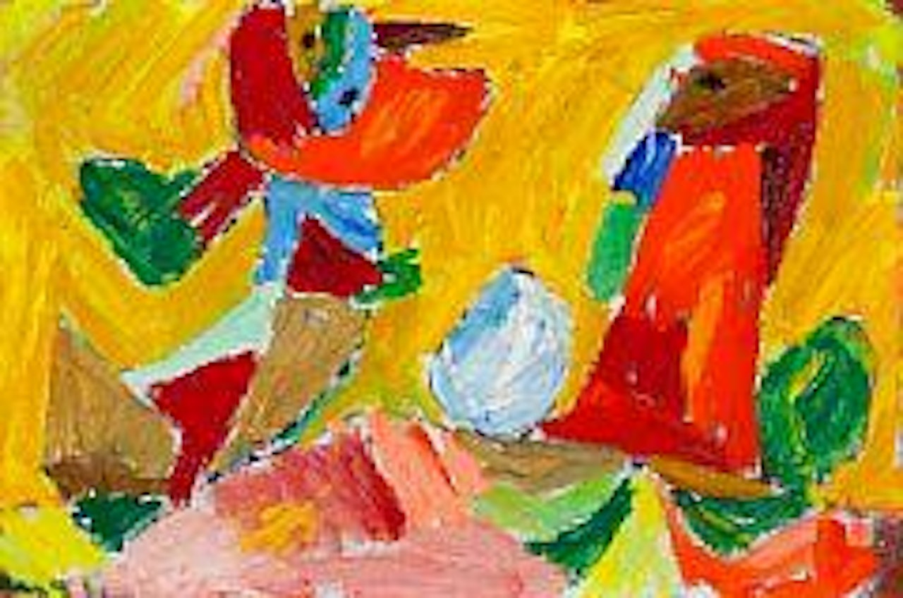 Magic dance by Asger Jorn