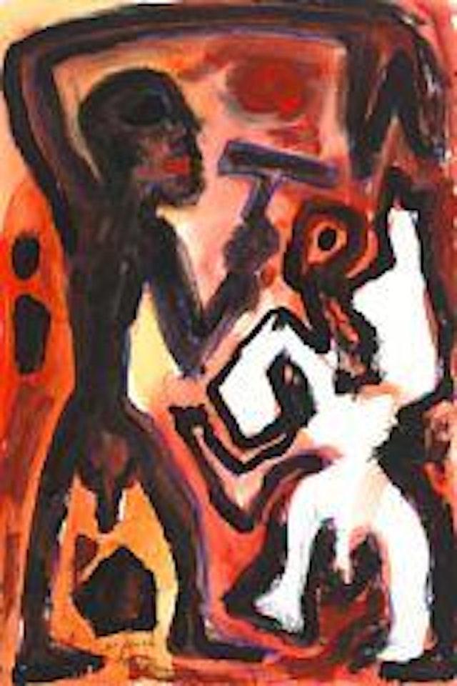 Geben/nehmen by A.R. Penck