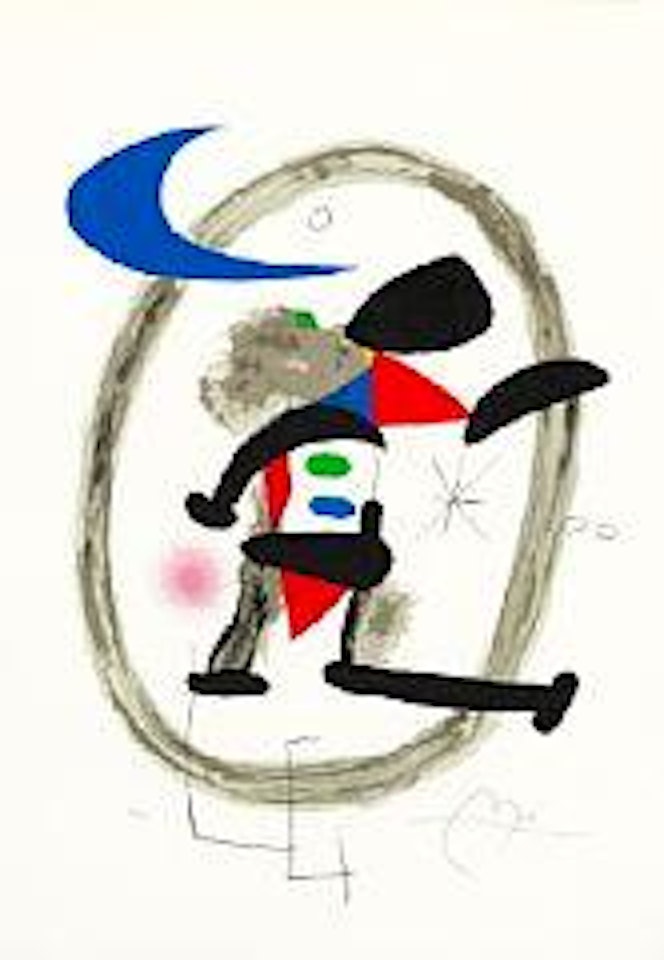 Arlequin circonscrit by Joan Miró