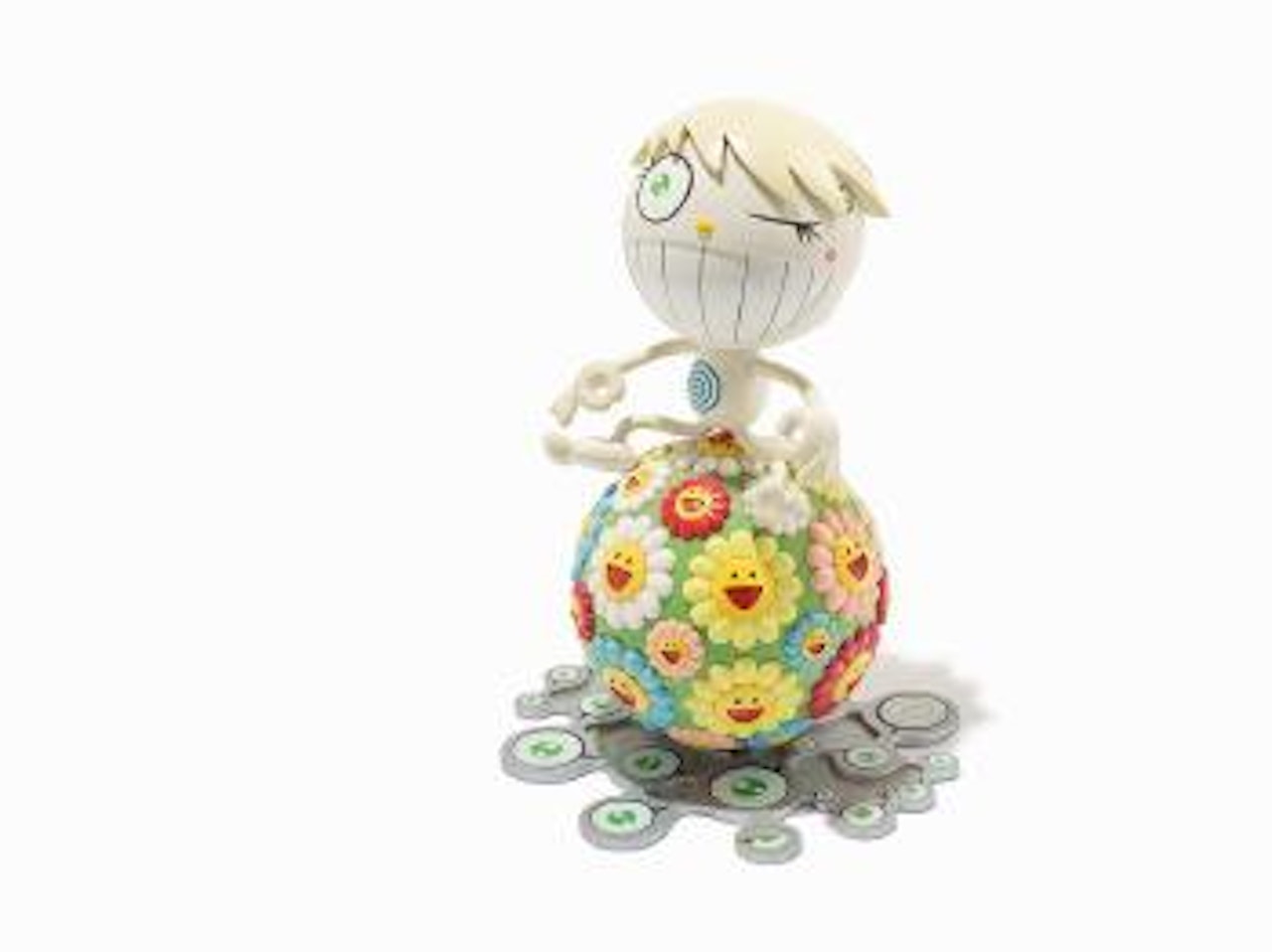 Oval (Peter Norton Christmas Project) by Takashi Murakami