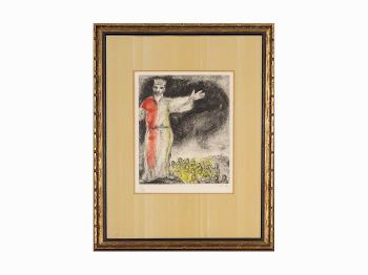 Joshua Blocks Out The Sun by Marc Chagall