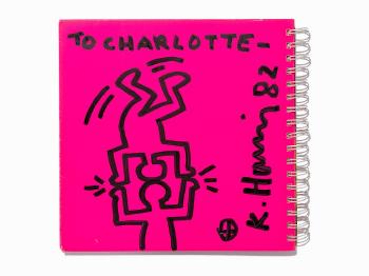 Untitled (Two Figures Balancing) by Keith Haring