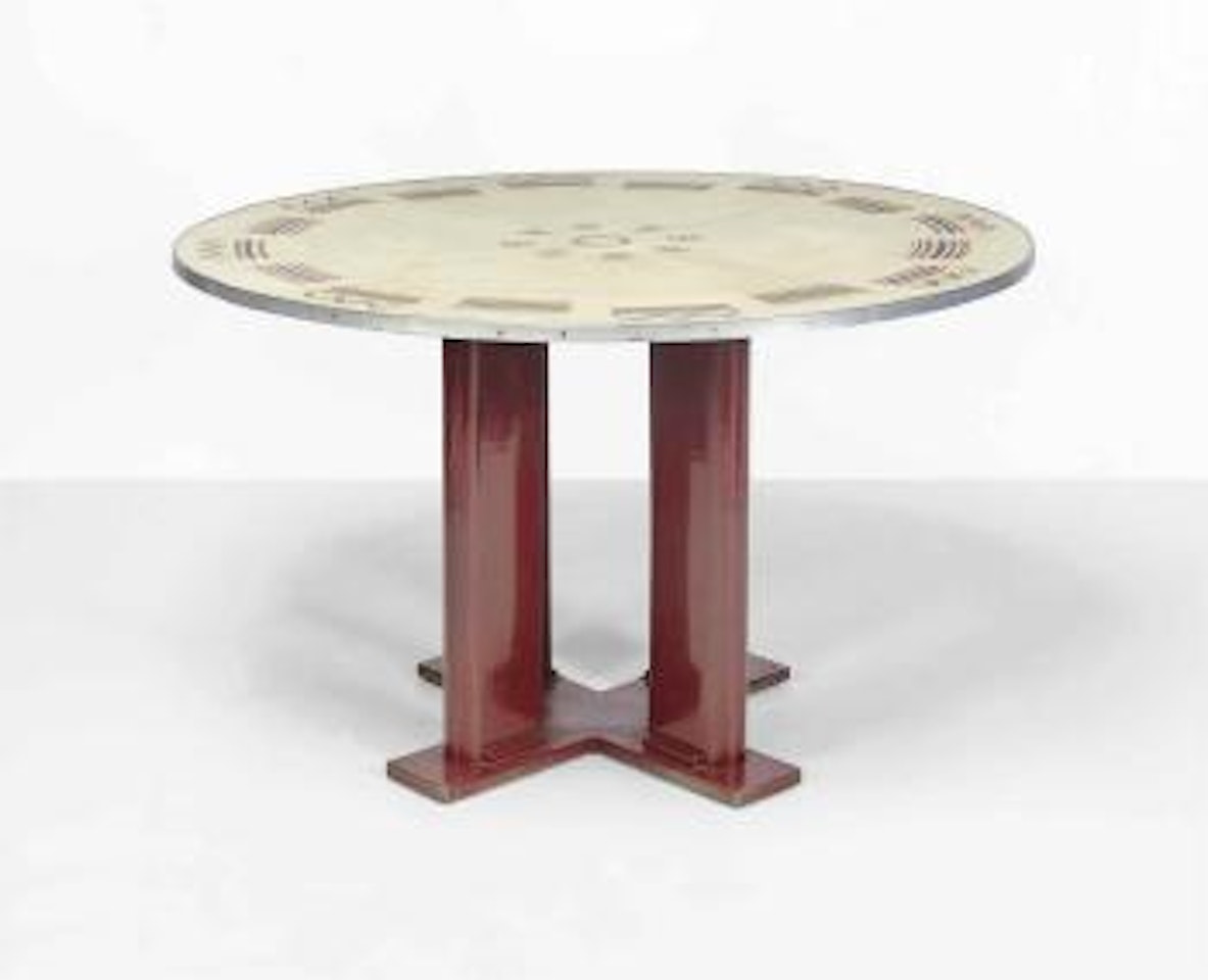 Table de salle a manger by Jules Leleu by Jean Prouvé