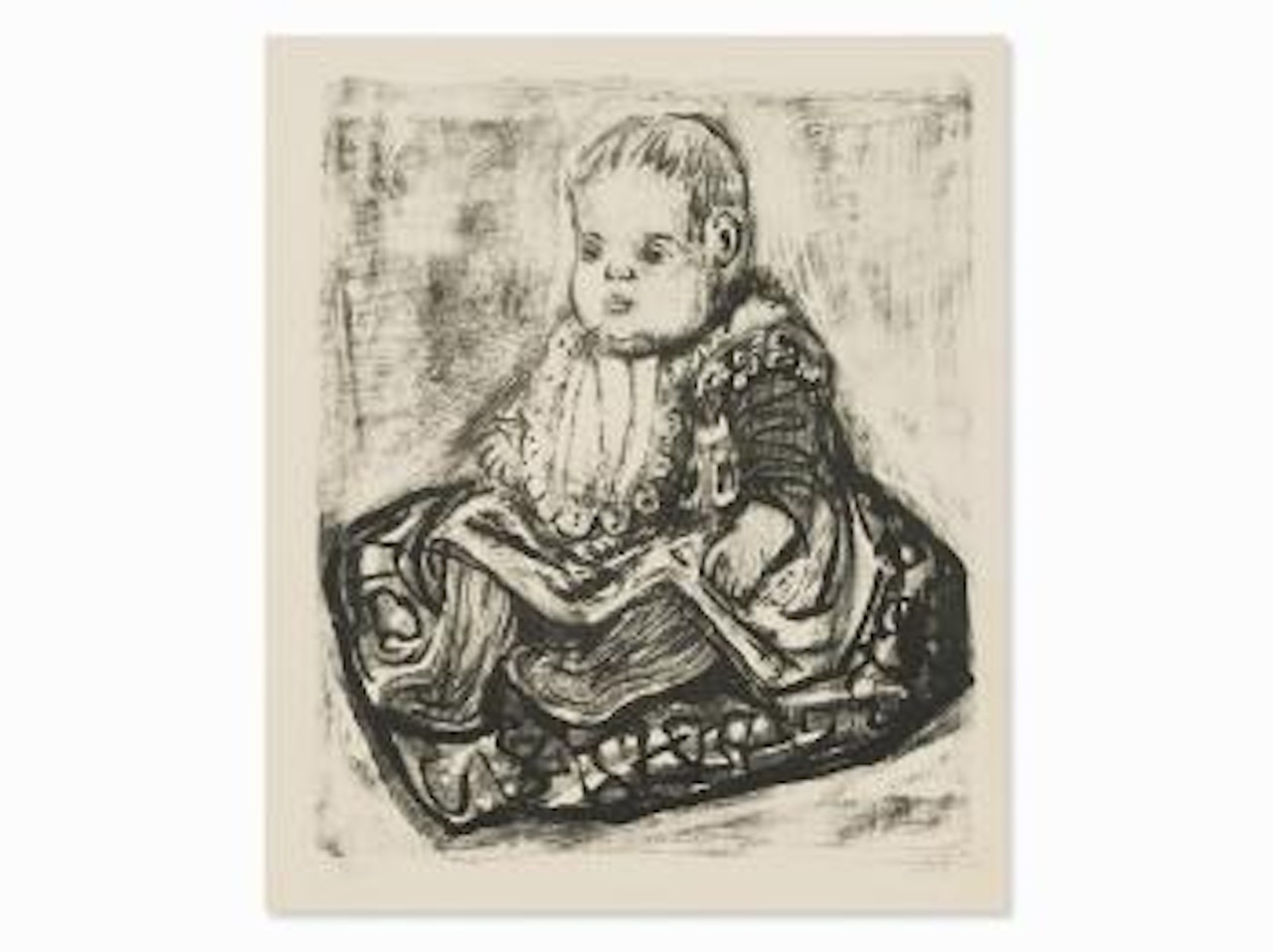Kind Auf Dem Kissen by Otto Dix