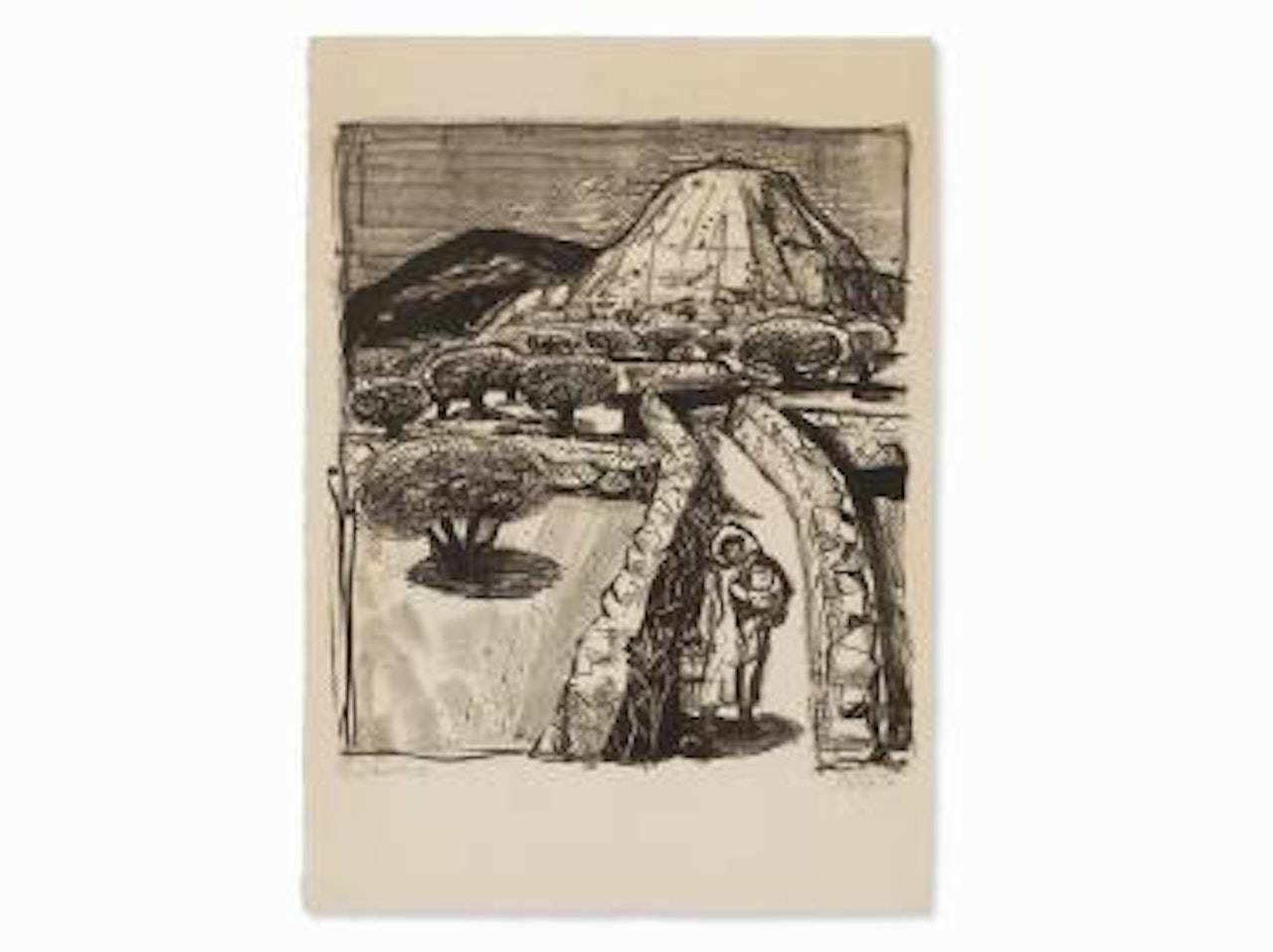 Vaucluse (In Südfrankreich) by Otto Dix
