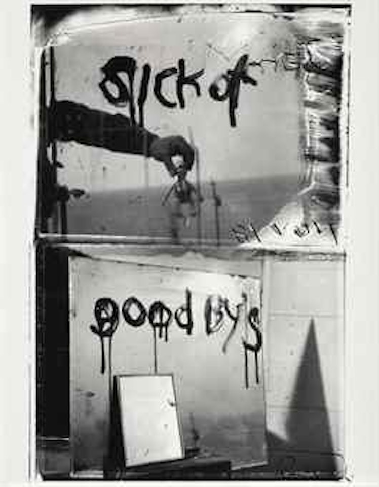 Sick of Goodby's, Mabou by Robert Frank