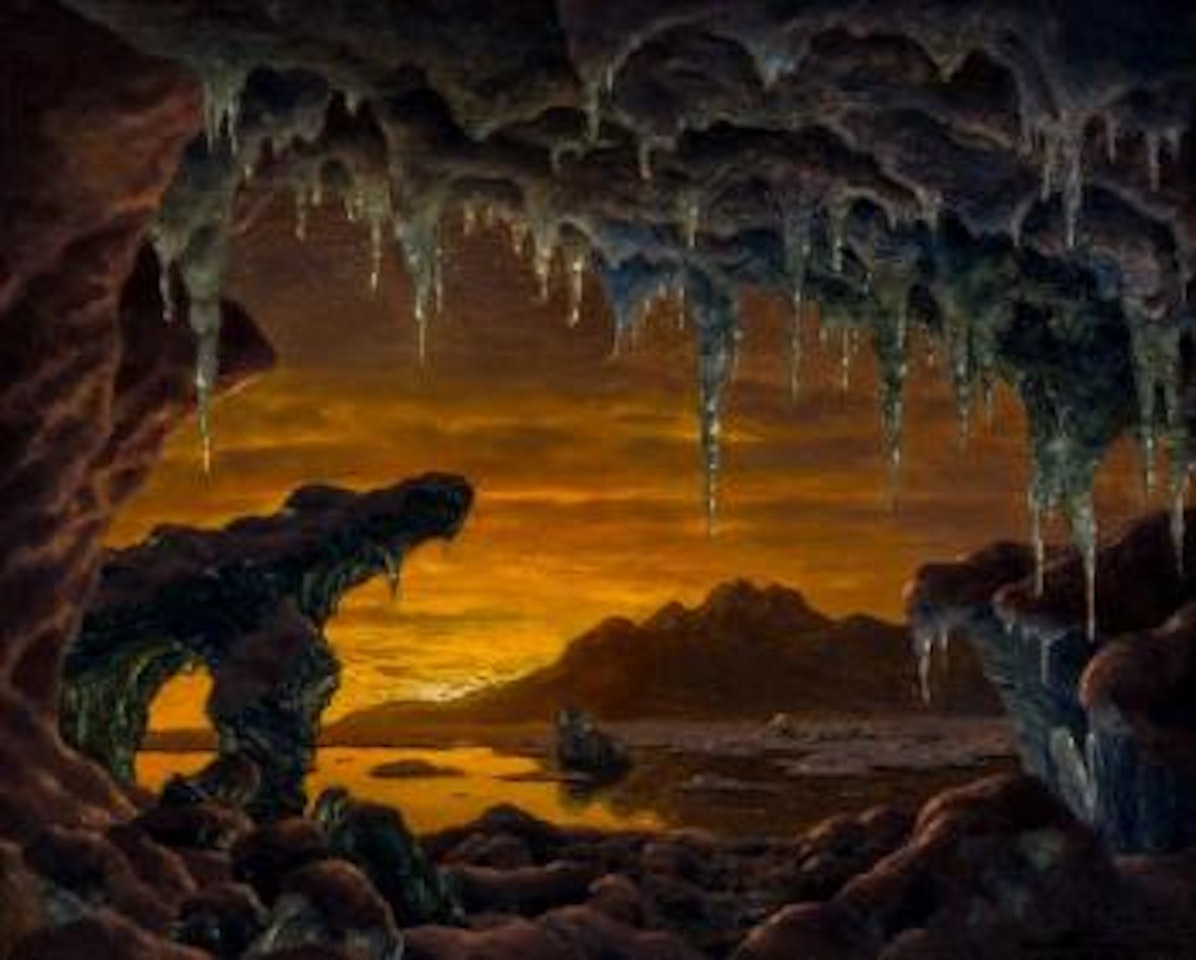 Maquette pour un Decor Grotte Arctique by Ivan Fedorovich Choultse