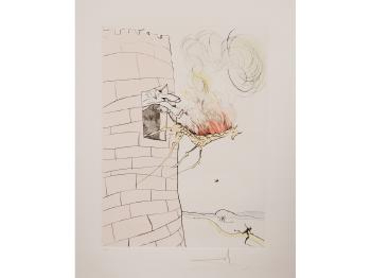 The Grand Inquisiteur, Chasse Le Sauvage by Salvador Dali