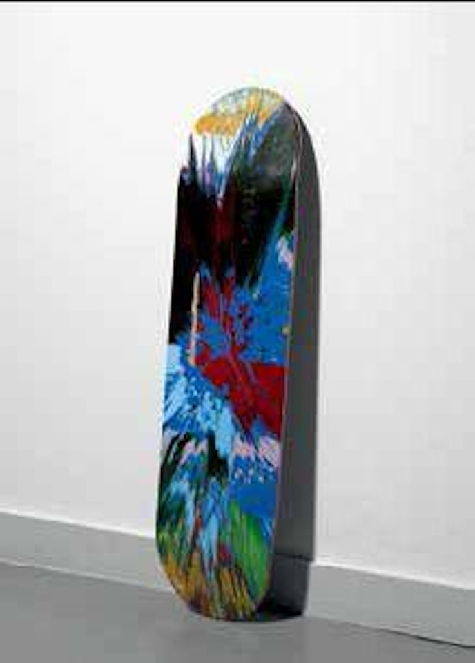 Spin skateboards by Damien Hirst