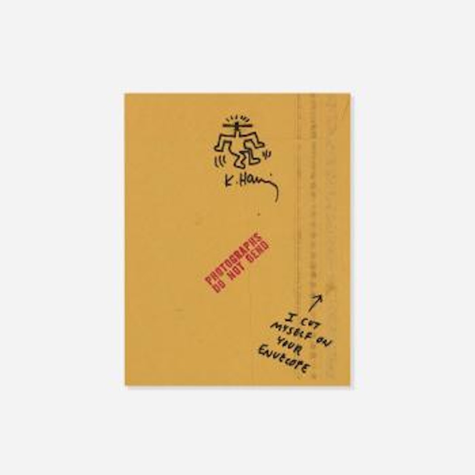 Untitled (envelope) by Keith Haring