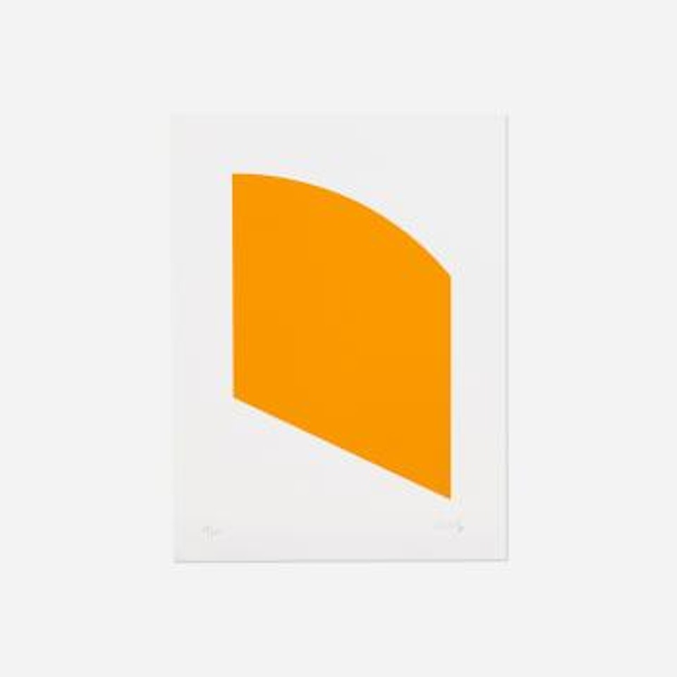 Orange (curve) by Ellsworth Kelly