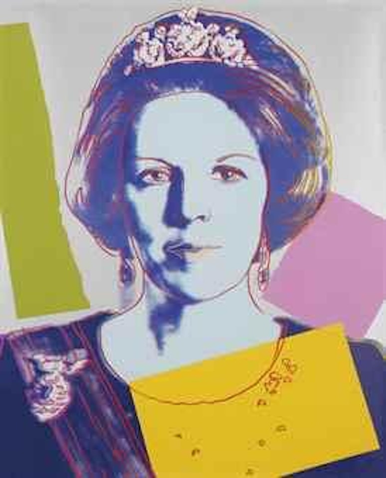 Queen Beatrix by Andy Warhol