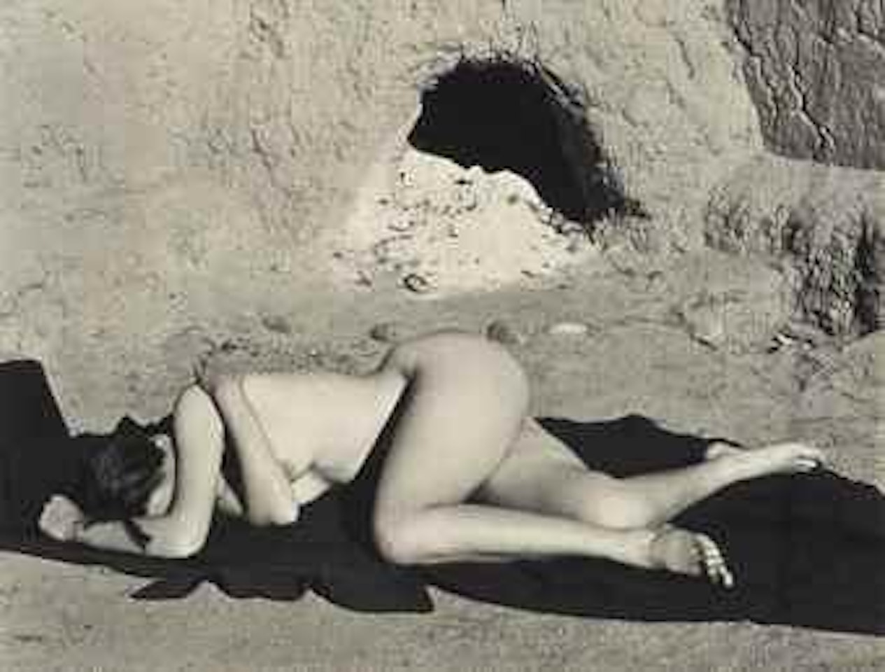Nude, New Mexico by Edward Weston
