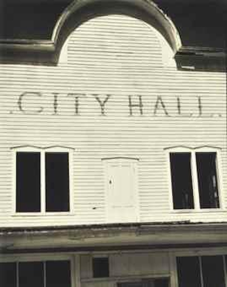 City hall, St. Elmo, Colorado by Paul Strand