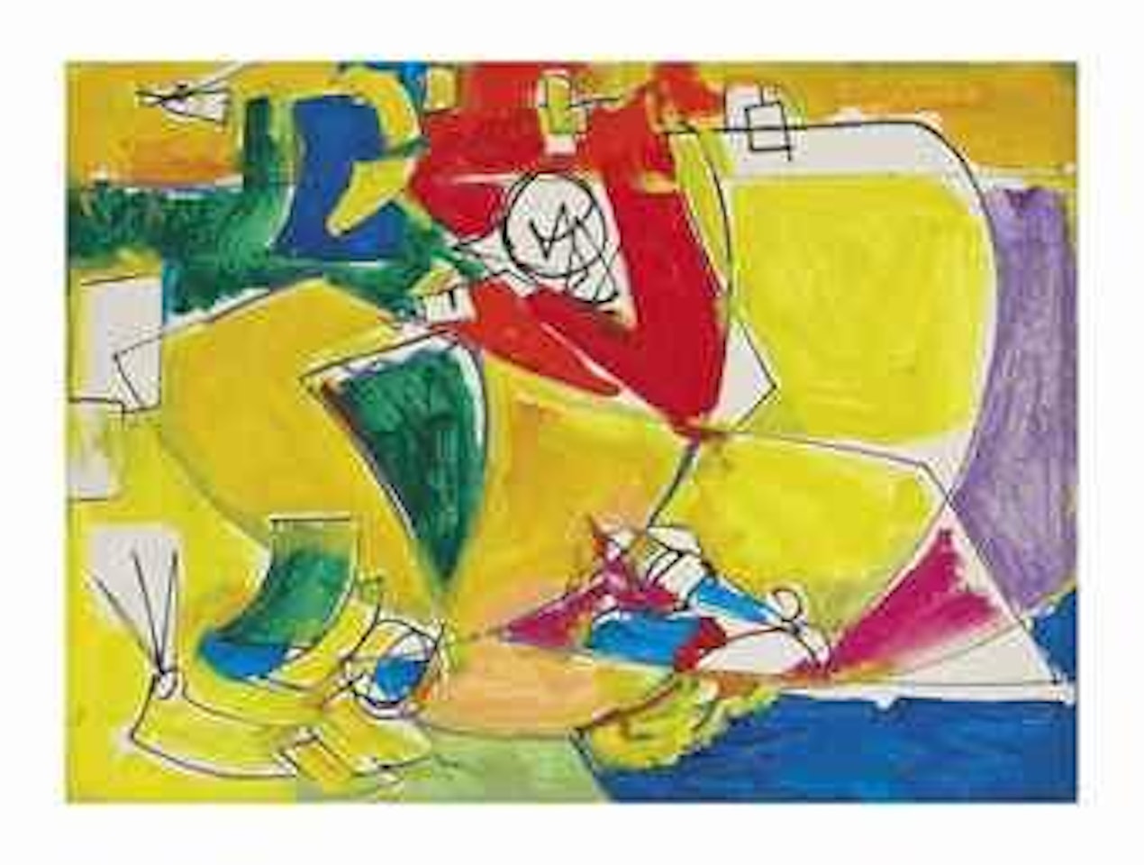 The face by Hans Hofmann