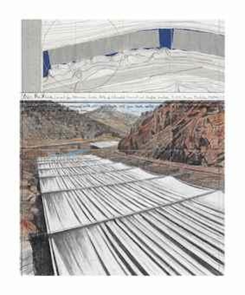 Over The River (Project For Arkansas River, State Of Colorado) Fremont And Chaffée Counties by Christo