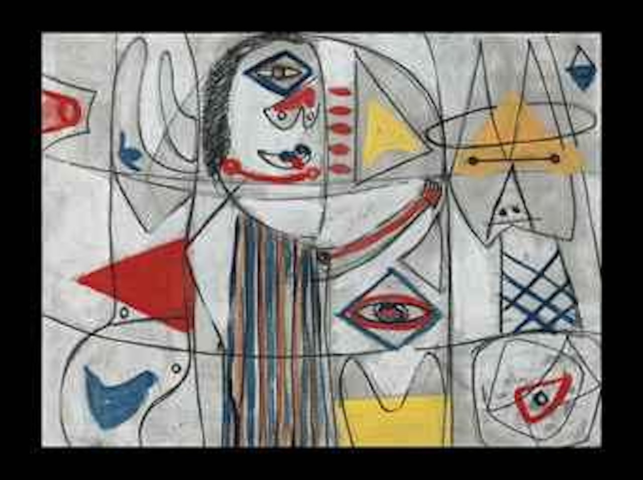 White Face by Adolph Gottlieb