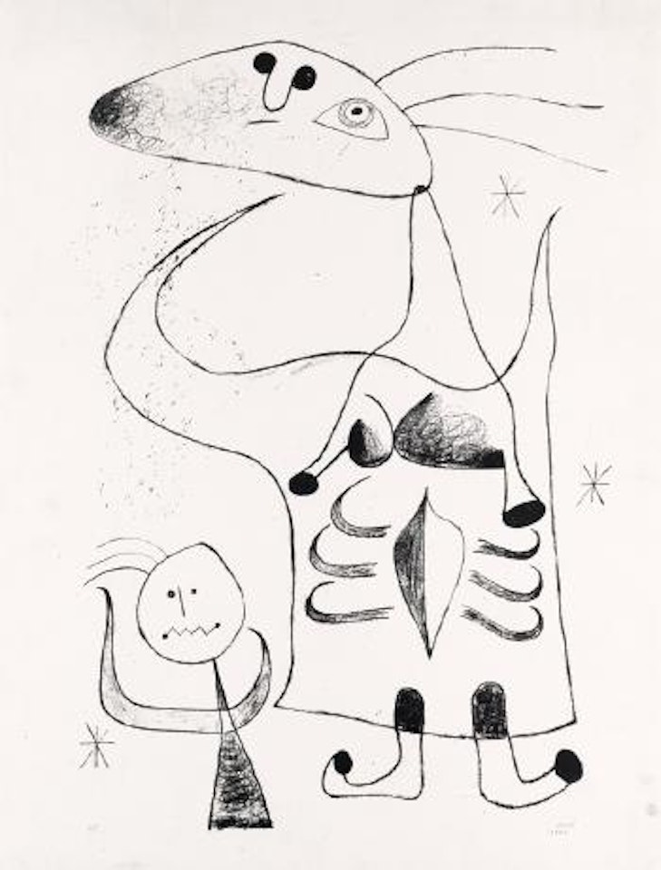 Barcelona, XV by Joan Miró