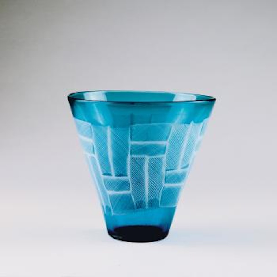 'Zanfirico mosaico' vase by Paolo Venini