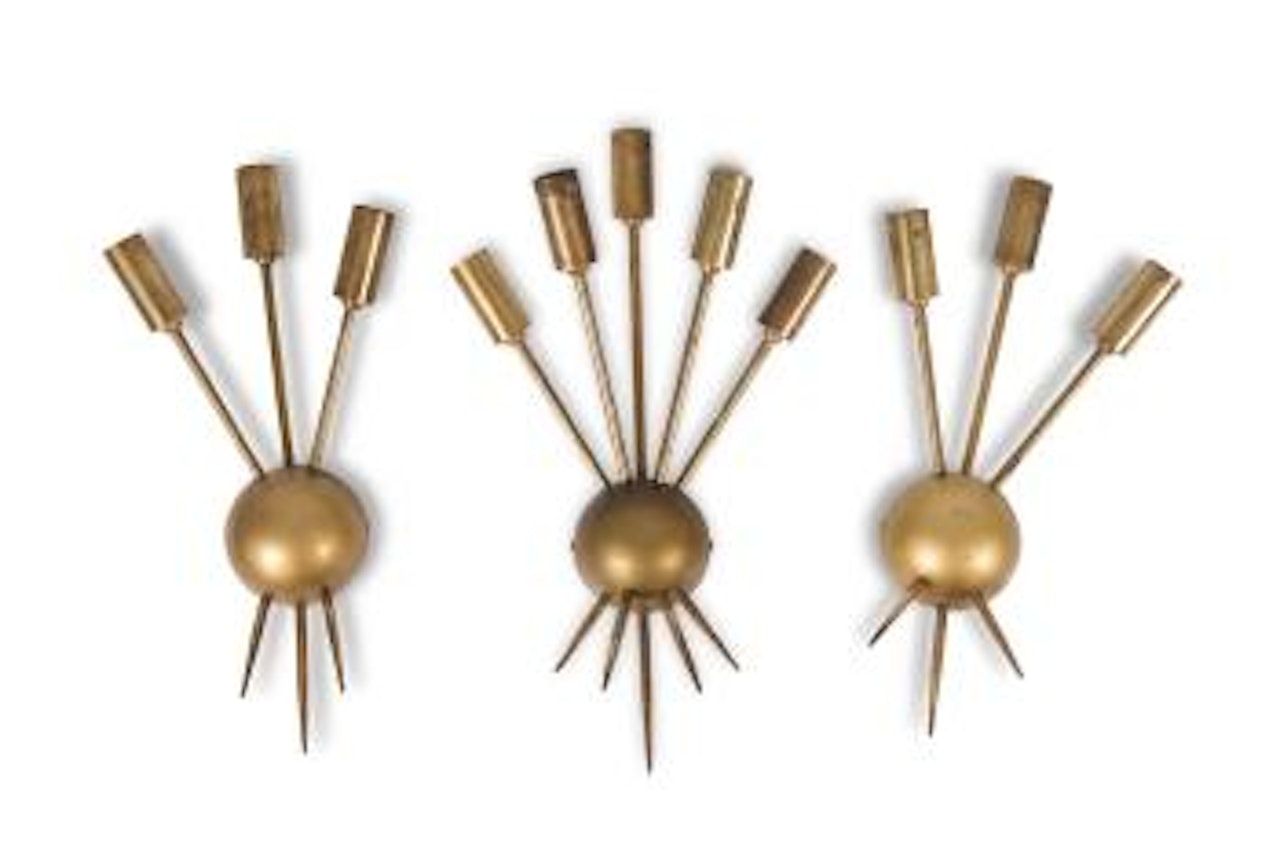 Three sconces by Stilnovo