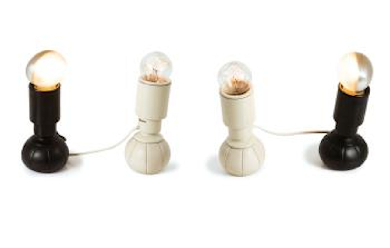 Two table lights '600/p' by Gino Sarfatti