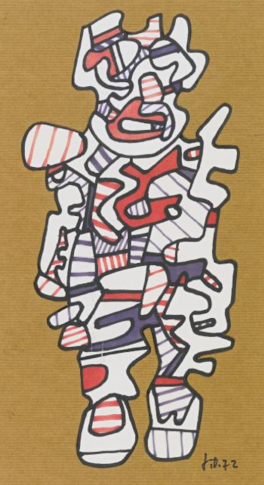Personnage by Jean Dubuffet