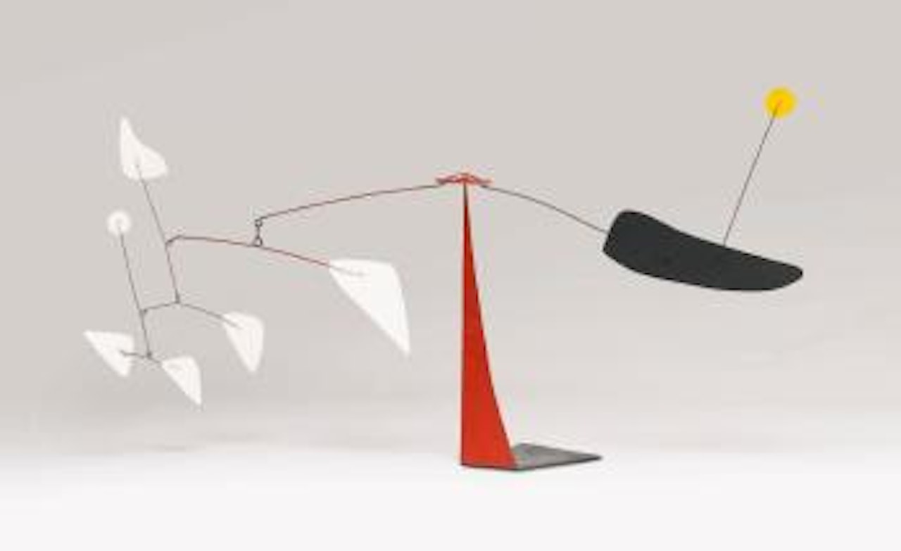 The yellow dot by Alexander Calder