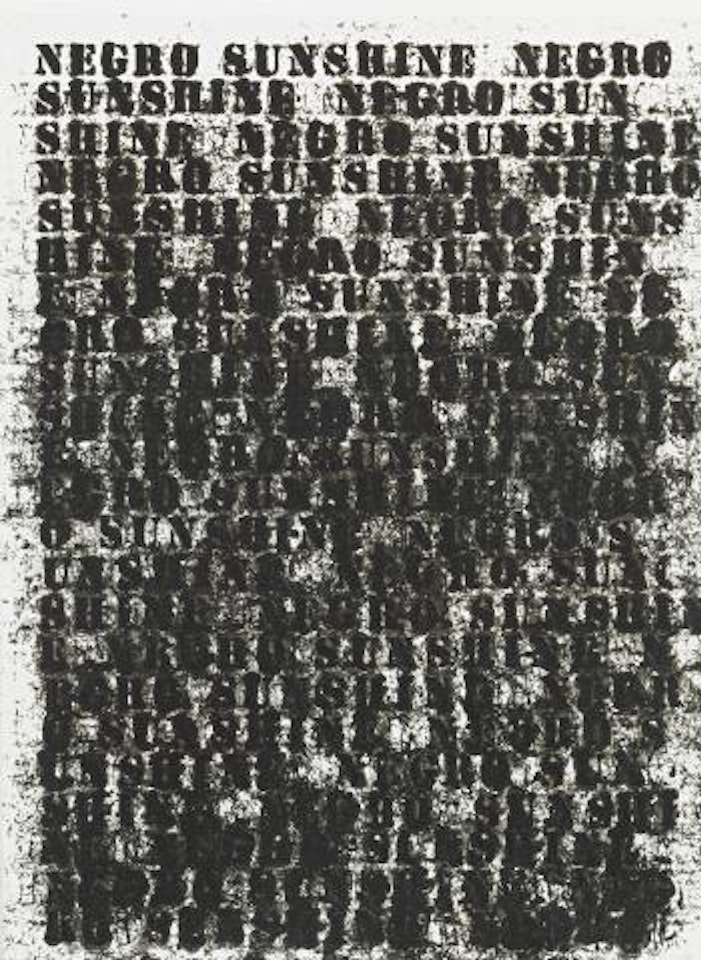 Untitled (Negro Sunshine) by Glenn Ligon