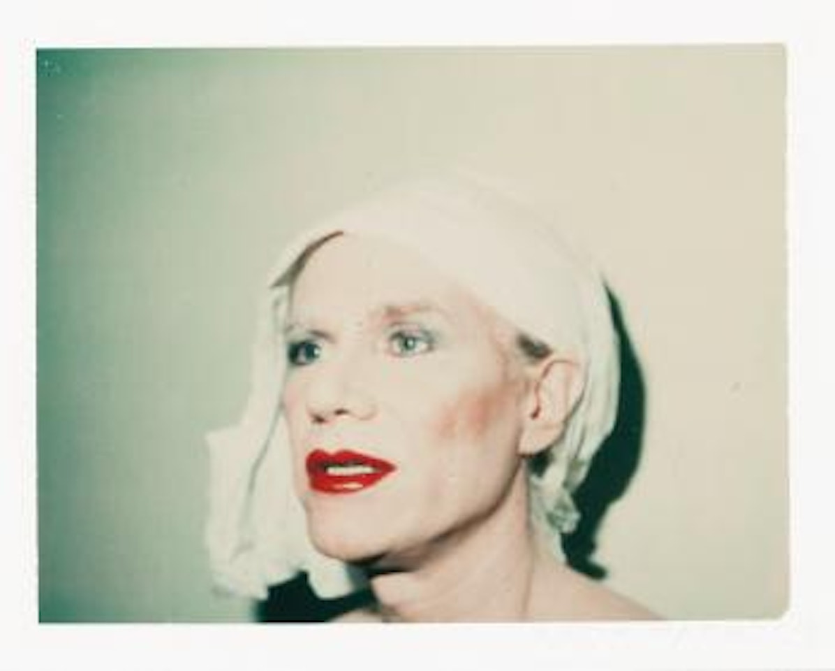 Self-portrait in Drag by Andy Warhol