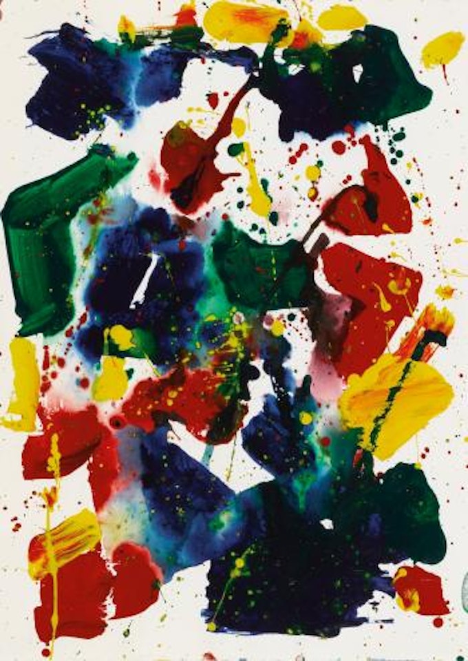 Untitled by Sam Francis