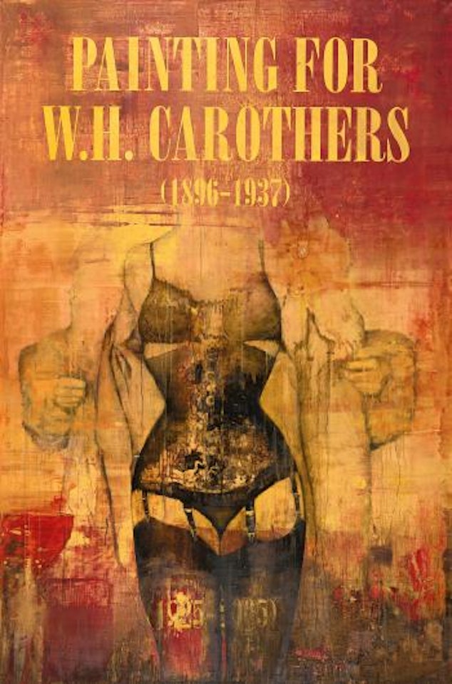 Painting for W.H. Carothers by Harland Miller
