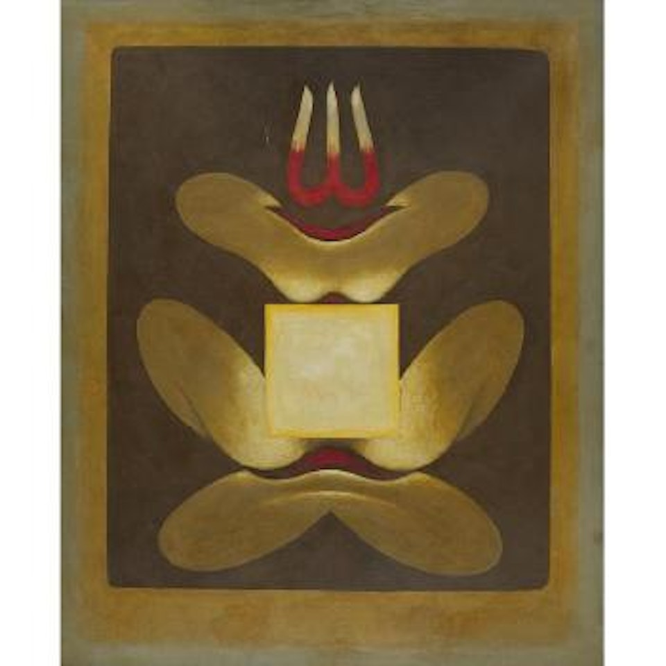 Untitled (Early Tantric Work) by Gulam Rasool Santosh