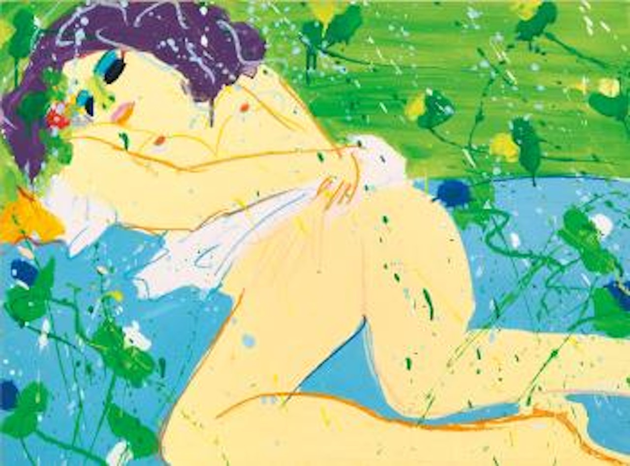 A Kiss A Kiss by Walasse Ting