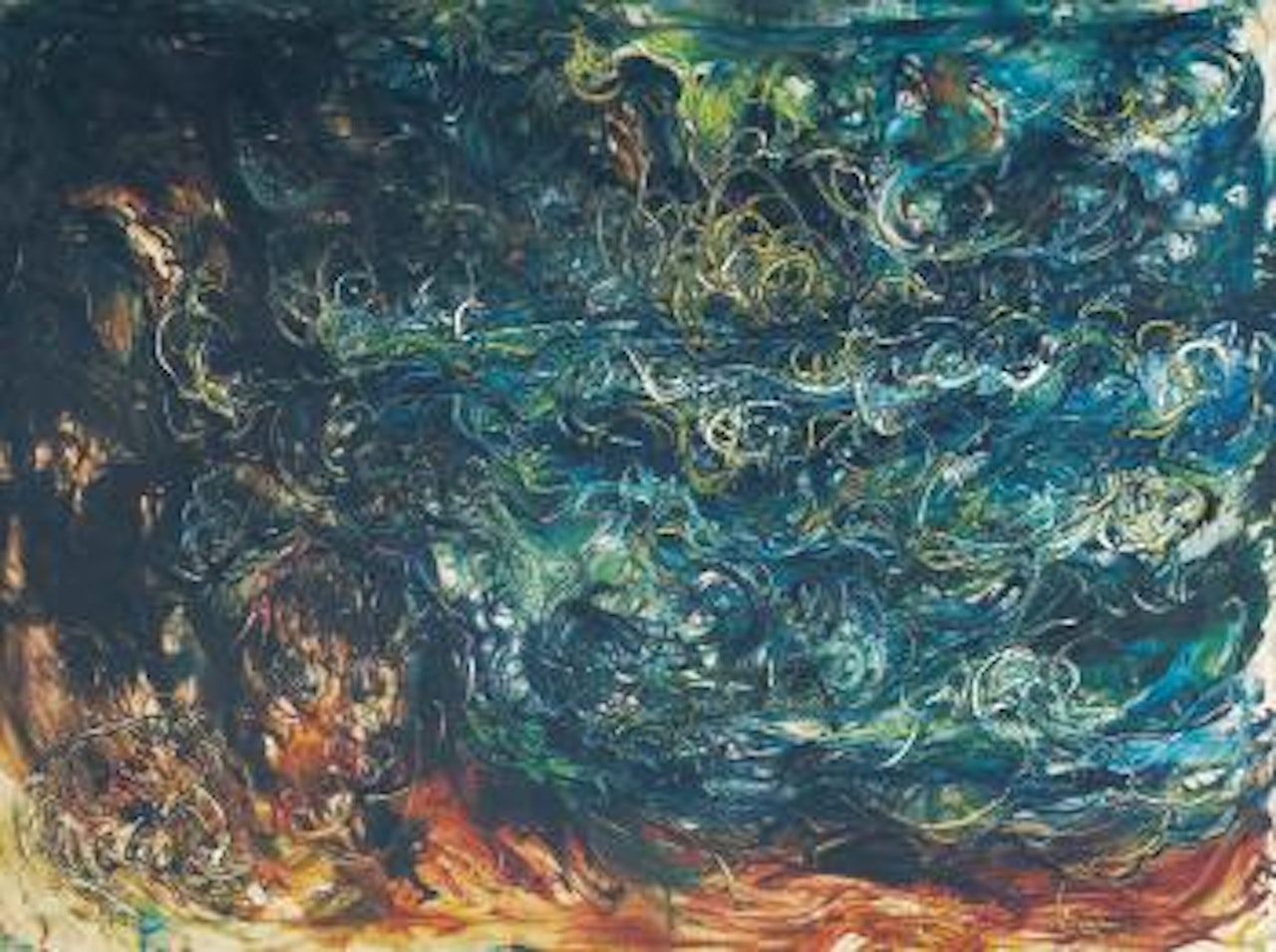 Seascape by Affandi