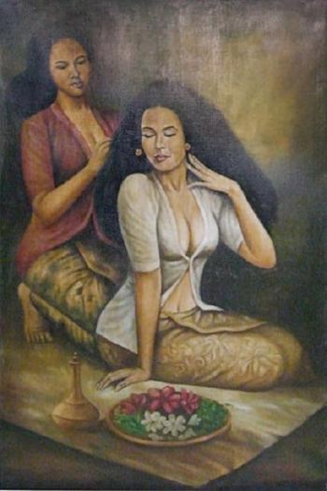 La coiffure by Raden Basoeki Abdullah