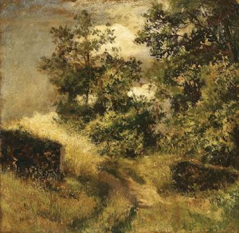 Baumstudie by Oswald Achenbach