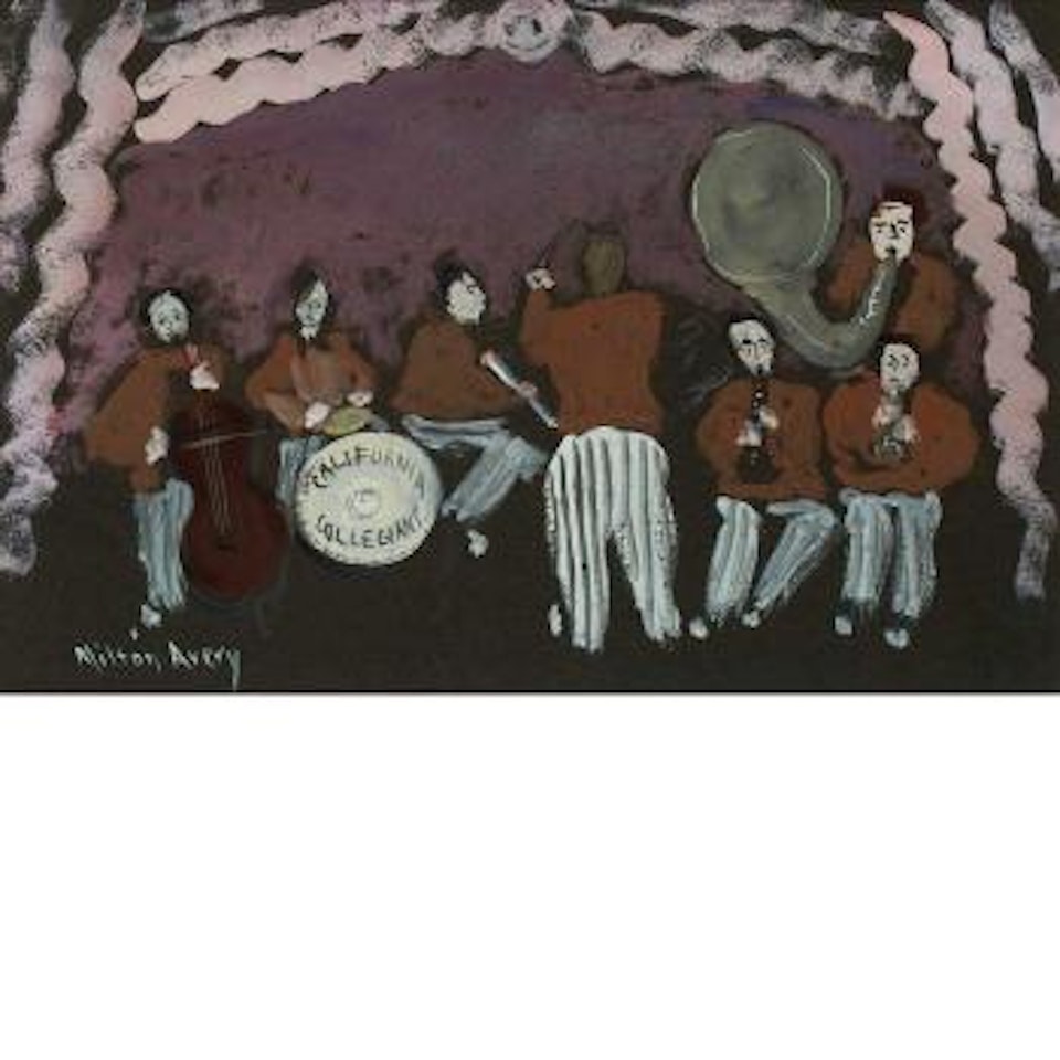 California Collegians by Milton Avery