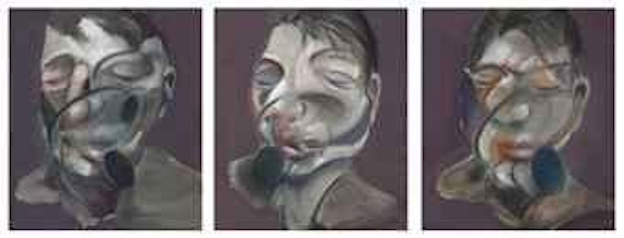Three Studies for Self-Portrait by Francis Bacon