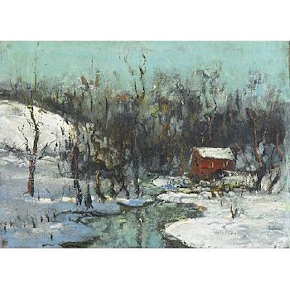 Red mill by Walter Emerson Baum
