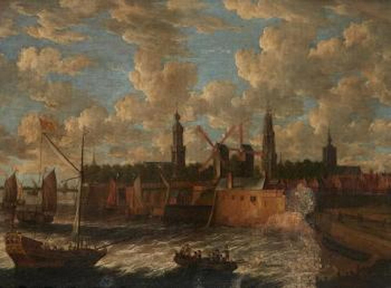 Vue de Haarlem by Jan Abrahamsz. Beerstraten