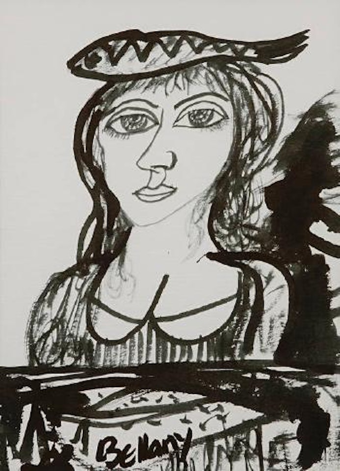 Fish wife by John Bellany