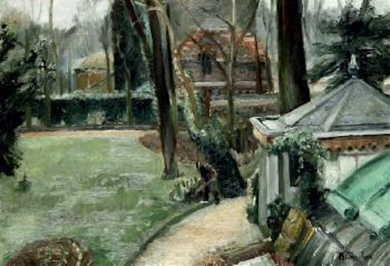 Le jardin by Maurice Brianchon