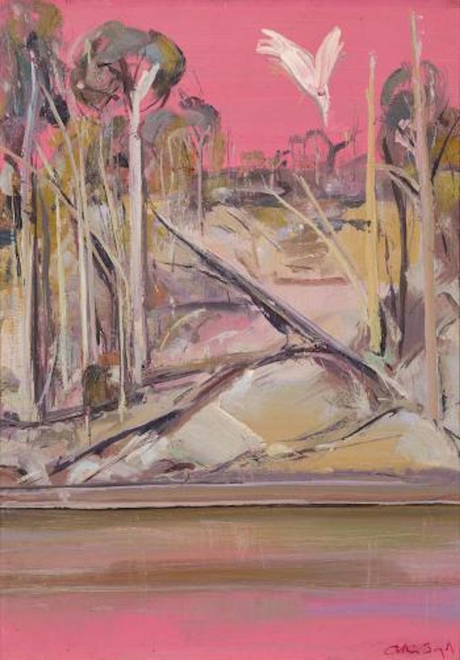 Shoalhaven at sunset by Arthur Merric Bloomfield Boyd