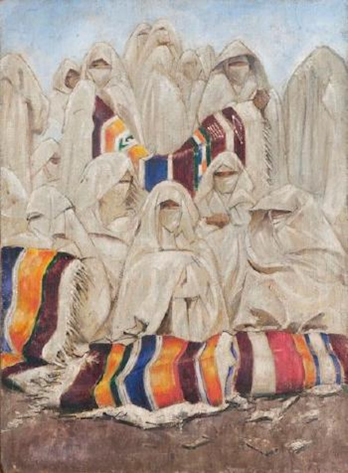 Femmes au souk by Bernard Boutet de Monvel