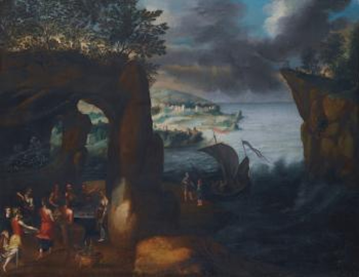 Ulysses at the court of Alcinous by Paul Bril