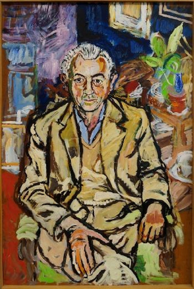 Sir John Clements by John Bratby