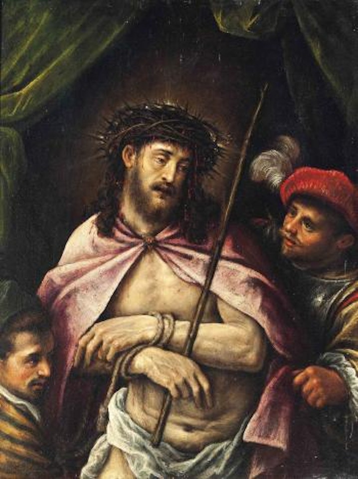 The Mocking of Christ by Leandro Bassano