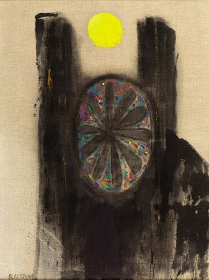 The cathedral by Charles Blackman